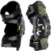 Alpinestars Youth Bionic 5S Knee Braces-Black/Anthracite/Yellow Fluo