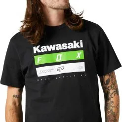 Fox Racing Kawasaki Stripes Premium T-Shirt